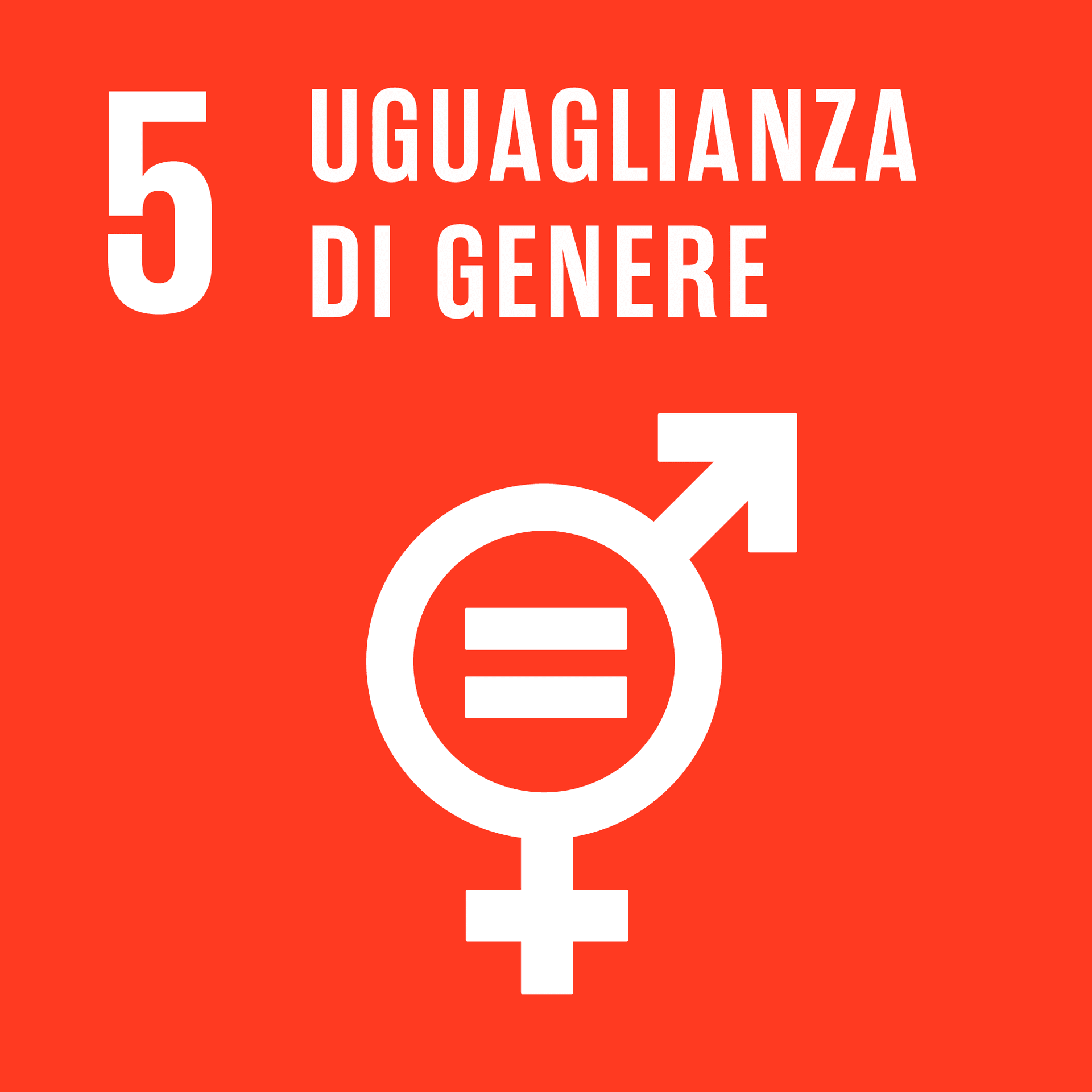 Goal 5: Uguaglianza di genere