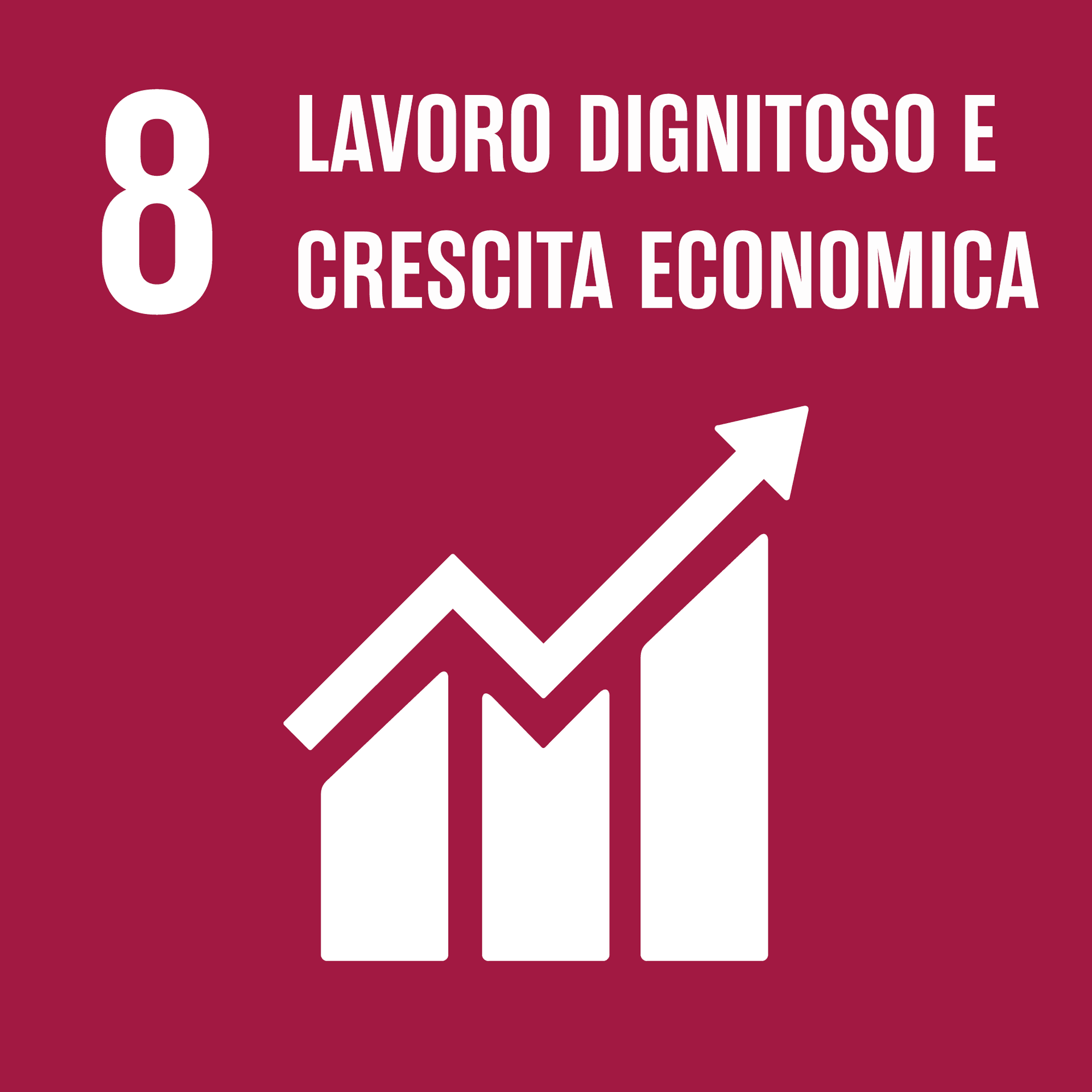 Goal 8: Lavoro dignitoso e crescita economica
